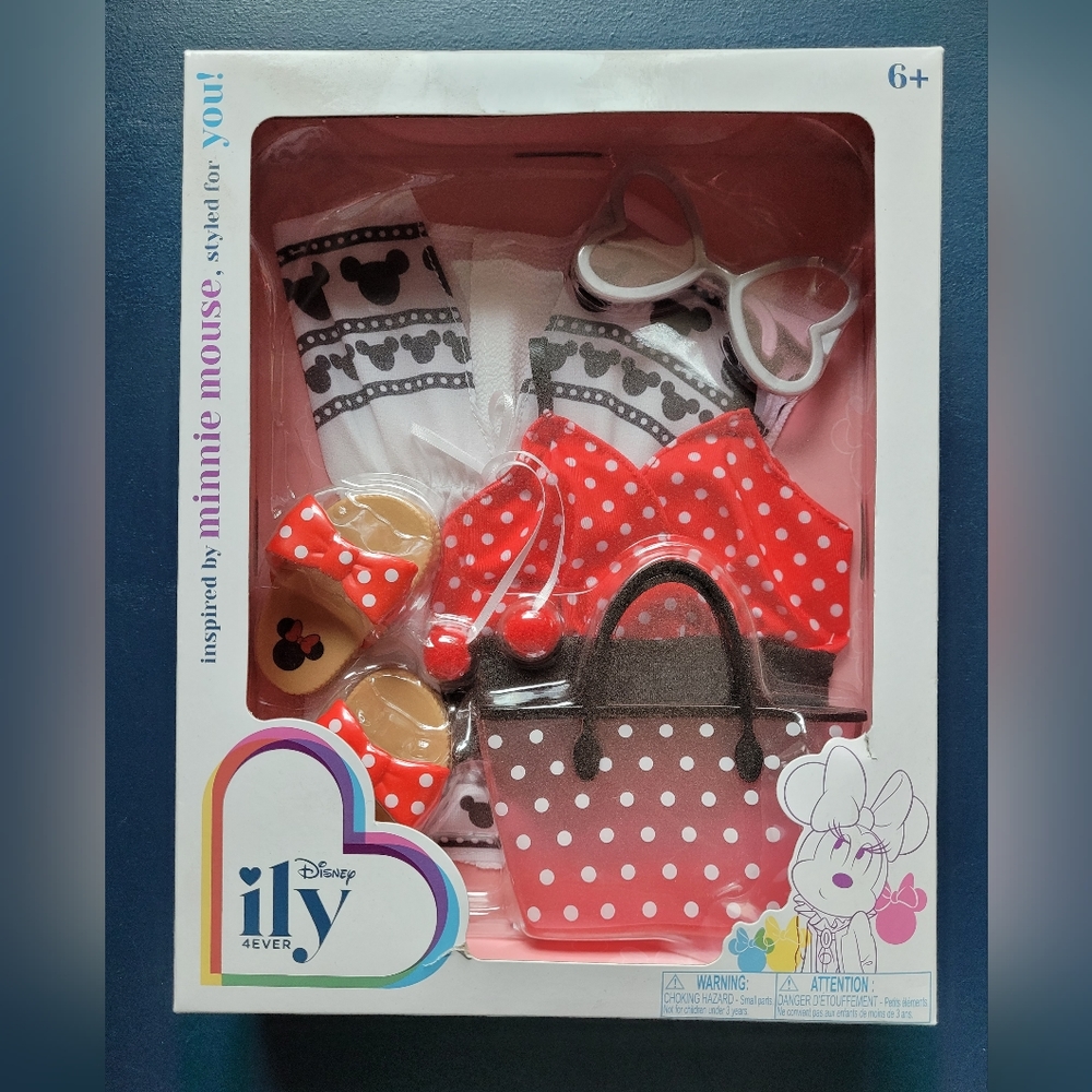 Disney ILY 4 Ever Inspired By Minnie Mouse 18" Doll Accessories Set 2021